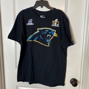 Carolina Panthers Super bowl t-shirt